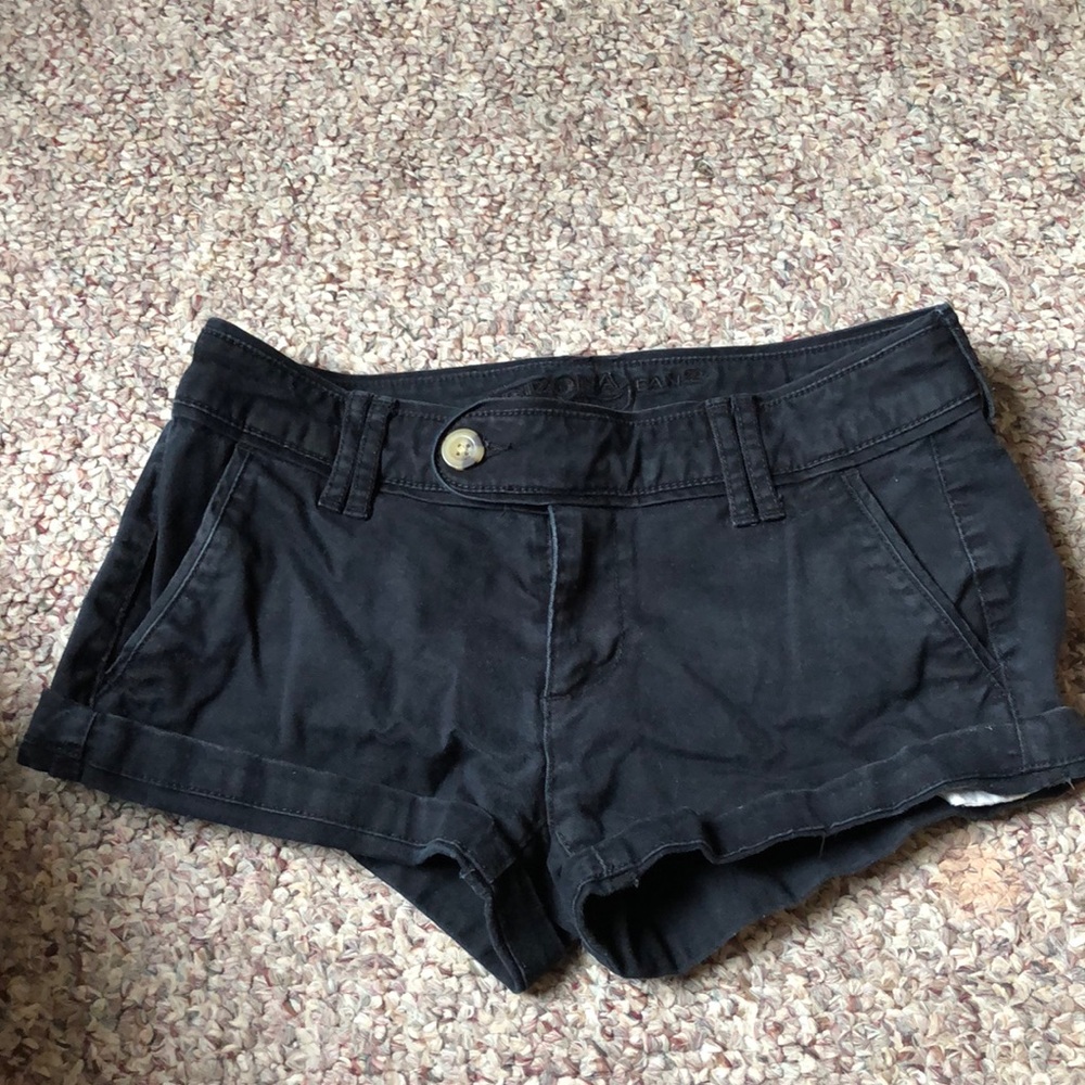 black arizona jeans shorts